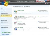 Screenshot Advanced System Optimizer