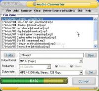 Pantallazo EXPStudio Audio Converter