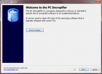 Screenshot The PC Decrapifier
