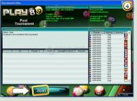 Pantalla Play89 Billar Pool 8 Ball Online