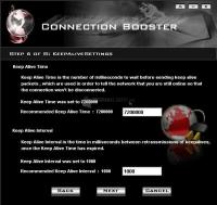 Captura de pantalla TZ Connection Booster Wizard