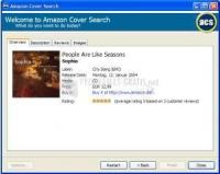 Pantallazo Amazon Cover Search