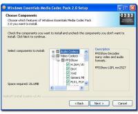 Foto Windows Essentials Codec Pack