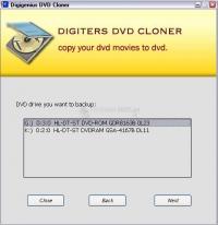 Pantallazo Digiters DVD Cloner