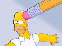 Pantallazo Borrando a Homer