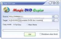 Pantallazo Magic DVD Copier (Fly DVD Copier)