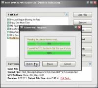 Pantallazo Free WMA to MP3 Converter