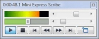 Screenshot Express Scribe