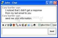 Pantallazo Outlook Messenger