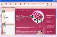 Foto Pink Browser