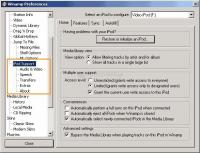 Screenshot iPod Plug-in for Winamp