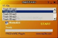 Pantallazo MP3-2-WAV Converter