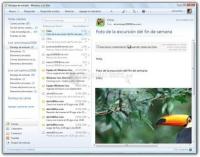 Pantallazo Windows Live Mail