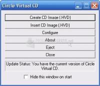Pantallazo Circle Virtual CD