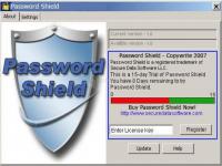 Pantallazo Password Shield
