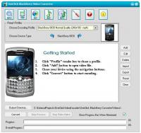 Pantallazo OneClick BlackBerry Video Converter