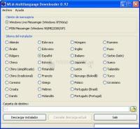 Pantallazo WLM Multilanguage Downloader