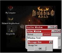 Pantallazo Diablo II Themes