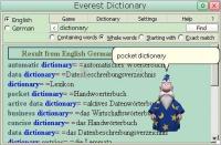 Pantallazo Everest Dictionary