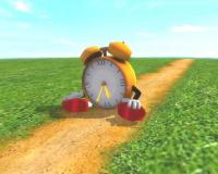 Foto Running Clock 3D Screensaver