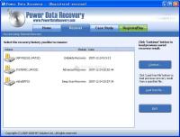 Pantalla Power Data Recovery