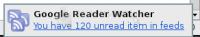 Captura Google Reader Watcher