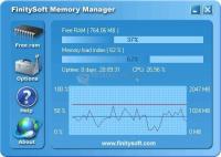 Pantallazo FinitySoft Memory Manager