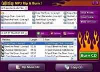 Pantallazo MP3 Ripper Burner