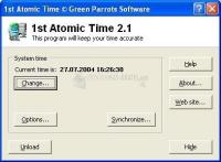 Pantallazo 1st Atomic Time