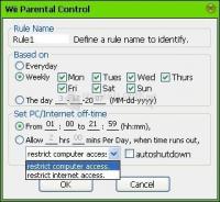 Captura Wii Parental Control