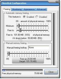 Pantallazo Memory Monitor