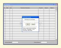 Screenshot CheckBook Dataware