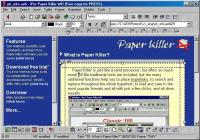 Pantallazo Paper Killer