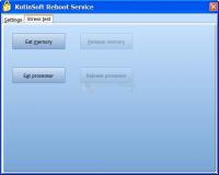 Captura de pantalla KutinSoft Reboot Service