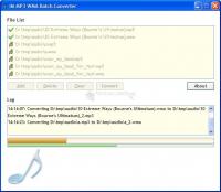 Captura IM MP3 WMA Batch Converter