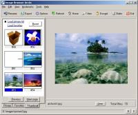 Screenshot Uticasoft Image Browser