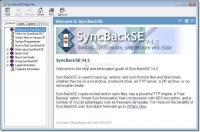 Screenshot SyncBack SE