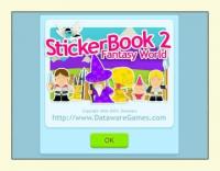 Pantalla Sticker Book 2: Fantasy World