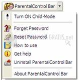 Screenshot Parental Control Bar