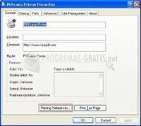 Captura PDFcamp Printer