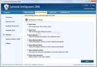 Pantalla Systweak AntiSpyware 2008