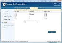 Captura de pantalla Systweak AntiSpyware 2008