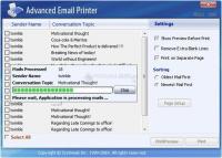 Pantallazo Advanced Email Printer