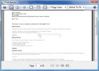 Screenshot Advanced Email Printer