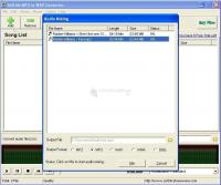 Captura Softdiv MP3 to WAV Converter