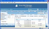 Pantallazo Group Mail Manager Professional