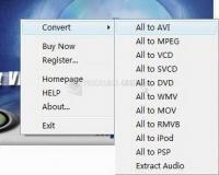 Screenshot MpegSoft Video Convert