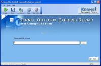 Pantallazo Nucleus Kernel Outlook Express