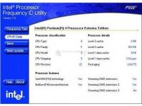 Pantallazo Intel Processor Frequency (Español)