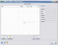 Pantallazo OakDoc PDF to TIFF Converter